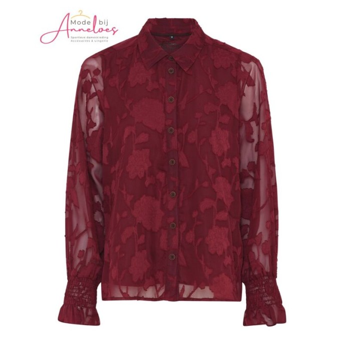 Soulmate Blouse Fave 7137 bordeaux  - Dark wine 